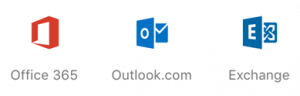 Outlook select email server type. Office 365, Outlook.com or Microsoft Exchange Server
